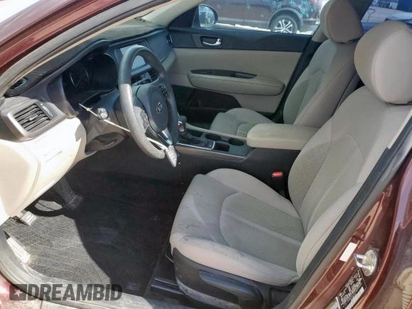 2018 Kia Optima LX with VIN 5XXGT4L31JG268932, listed as a Copart auction lot 62517665 with 84,701 mi miles and Salvage title. Bid and sale history available at DreamBid. Image 7.