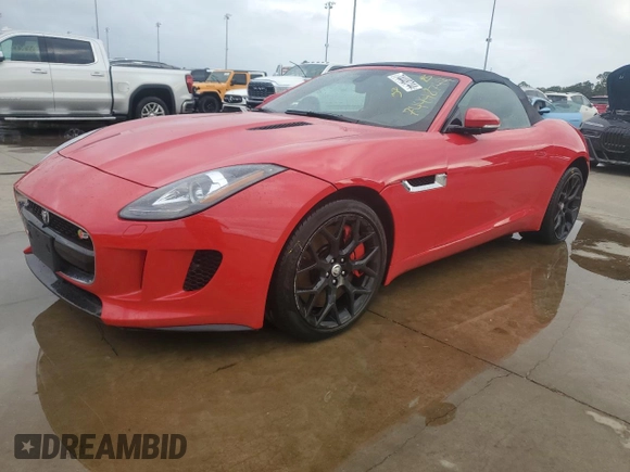 2014 Jaguar F-Type S with VIN SAJWA6FC1E8K01248, listed as a Copart auction lot 74448744 with Not Provided miles and Salvage Title. Bid and sale history available at DreamBid. Image 1.