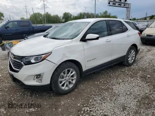 2018 Chevrolet Equinox LT with VIN 2GNAXJEV6J6291677, listed as a Copart auction lot 55017845 with 82,034 mi miles and Salvage Title. Bid and sale history available at DreamBid. Image 1.