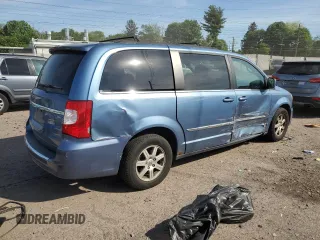 2012 Chrysler Town & Country Touring with VIN 2C4RC1BG5CR207489, listed as a Copart auction lot 56315545 with 190,143 mi miles and Salvage Title. Bid and sale history available at DreamBid. Image 3.