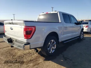 2021 Ford F-150 XL with VIN 1FTEW1CP5MKD55565, listed as a Copart auction lot 46703085 with 109,734 mi miles and Salvage Title. Bid and sale history available at carsss.com. Image 3.