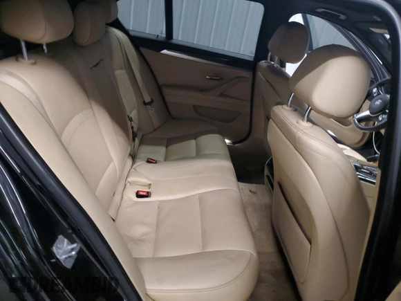 2014 BMW 5 Series 535i with VIN WBA5B1C5XED475536, listed as a Copart auction lot 52823305 with 144,013 mi miles and Clean Title. Bid and sale history available at carsss.com. Image 10.