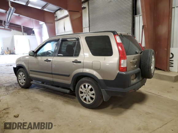 2005 Honda CR-V EX with VIN SHSRD78835U328965, listed as a Copart auction lot 53976975 with 175,515 mi miles and Salvage Title. Bid and sale history available at DreamBid. Image 2.