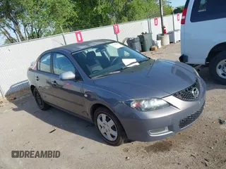 2008 Mazda 3 i Touring with VIN JM1BK12G281123789, listed as a IAAI auction lot 42223085 with 177,047 mi miles and . Bid and sale history available at DreamBid. Image 1.