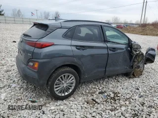 2020 Hyundai Kona SEL Plus with VIN KM8K6CAA2LU546887, listed as a Copart auction lot 47393695 with Not Provided miles and Non Repairable. Bid and sale history available at DreamBid. Image 3.