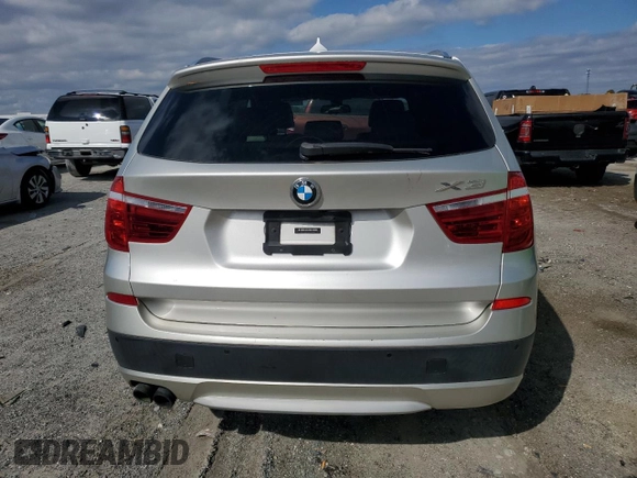 2013 BMW X3 xDrive28i with VIN 5UXWX9C57D0D01583, listed as a Copart auction lot 46401435 with 133,506 mi miles and Clean Title. Bid and sale history available at carsss.com. Image 6.