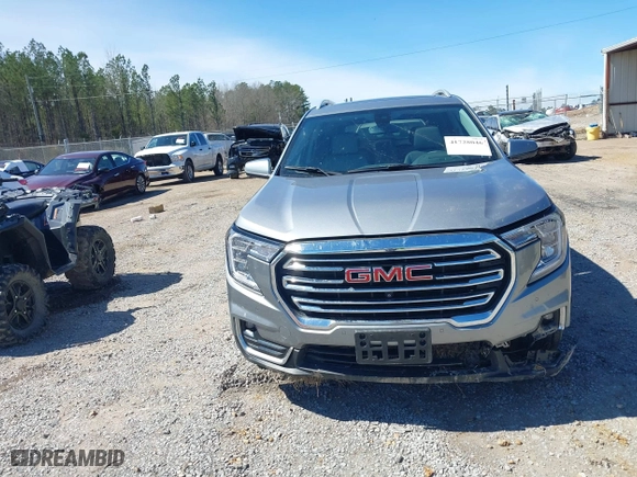 2023 GMC Terrain SLT with VIN 3GKALPEG0PL253752, listed as a IAAI auction lot 41728046 with 35,829 mi miles. Bid and sale history available at carsss.com. Image 12.