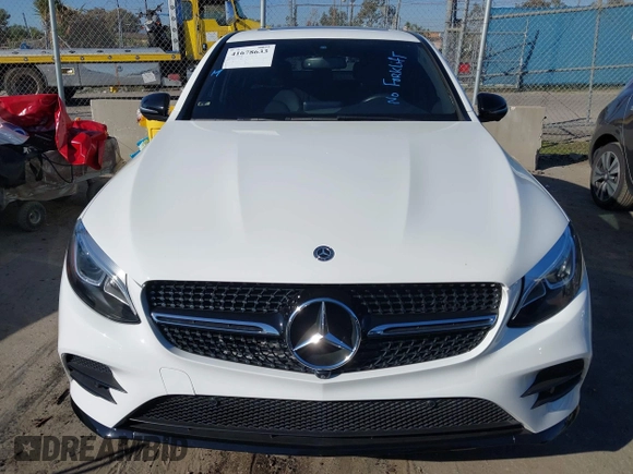 2019 Mercedes-Benz GLC with VIN WDC0J6EB2KF488453, listed as a IAAI auction lot 41678633 with 53,626 mi miles. Bid and sale history available at carsss.com. Image 12.