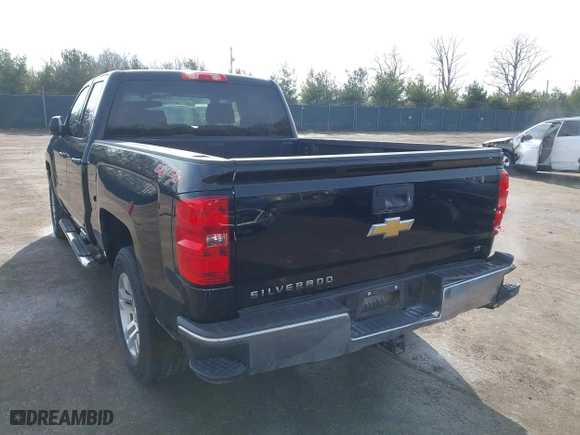2017 Chevrolet Silverado 1500 LT with VIN 1GCVKREC3HZ126576, listed as a IAAI auction lot 41477637 with 124,670 mi miles. Bid and sale history available at carsss.com. Image 3.