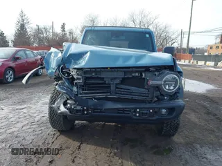 2023 Ford Bronco with VIN 1FMEE5DHXPLB99888, listed as a IAAI auction lot 41470327 with 6,356 mi miles. Bid and sale history available at carsss.com. Image 12.