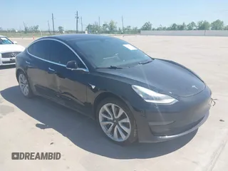 2019 Tesla Model 3 Mid Range z VIN 5YJ3E1EA3KF310976, wystawiony jako IAAI lot #41968012 z przebiegiem Nie podano mil oraz . Historia ofert i sprzedaży dostępna na DreamBid. Obrazek 1.