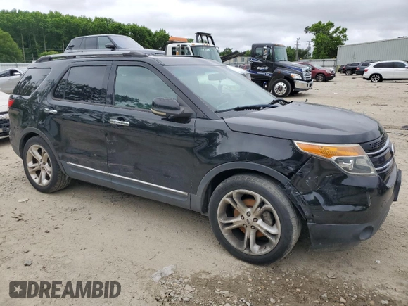 2012 Ford Explorer Limited with VIN 1FMHK7F80CGA16175, listed as a Copart auction lot 54717604 with 173,144 mi miles and Salvage Title. Bid and sale history available at carsss.com. Image 4.