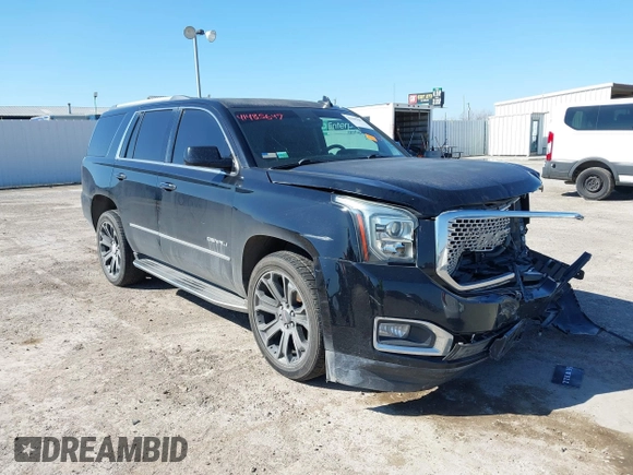2016 GMC Yukon Denali with VIN 1GKS2CKJ8GR337441, listed as a IAAI auction lot 41485647 with 171,874 mi miles. Bid and sale history available at carsss.com. Image 1.