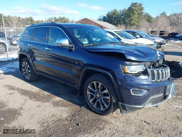 2018 Jeep Grand Cherokee Limited with VIN 1C4RJFBG0JC217937, listed as a IAAI auction lot 41335484 with NaN miles. Bid and sale history available at carsss.com. Image 1.