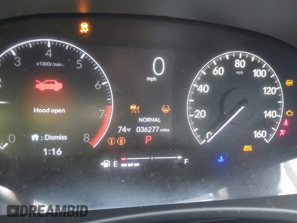2024 Honda Civic Sport with VIN 2HGFE2F54RH502871, listed as a IAAI auction lot 41839206 with 36,277 mi miles and . Bid and sale history available at DreamBid. Image 16.