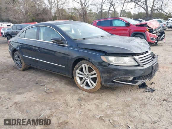 2013 Volkswagen CC Lux with VIN WVWRN7AN2DE506028, listed as a IAAI auction lot 41416314 with 109,843 mi miles. Bid and sale history available at carsss.com. Image 1.