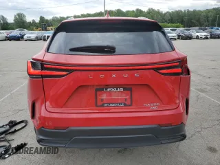 2023 Lexus NX 250 with VIN 2T2ADCEZ7PC002924, listed as a Copart auction lot 58352825 with 23,657 mi miles and Salvage title. Bid and sale history available at DreamBid. Image 6.
