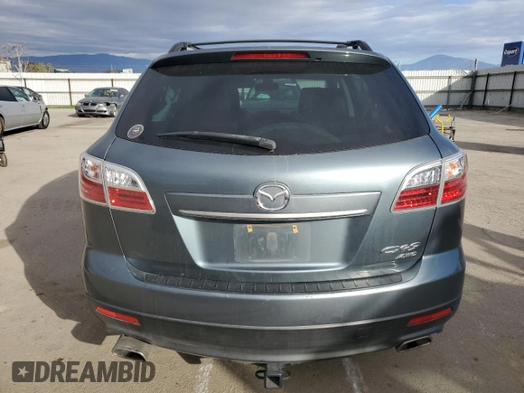 2012 Mazda CX-9 Grand Touring with VIN JM3TB3DV7C0356374, listed as a Copart auction lot 43962075 with 164,852 mi miles and Salvage Title. Bid and sale history available at carsss.com. Image 6.