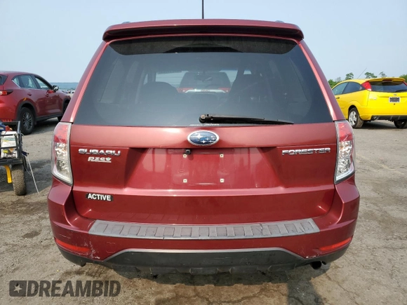 2009 Subaru Forester X with VIN JF2SH63649H724181, listed as a Copart auction lot 59919725 with 158,473 mi miles and Salvage title. Bid and sale history available at DreamBid. Image 6.