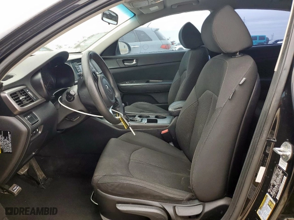 2016 Kia Optima LX with VIN 5XXGT4L34GG034678, listed as a Copart auction lot 51686775 with 164,585 mi miles and Salvage Title. Bid and sale history available at carsss.com. Image 7.