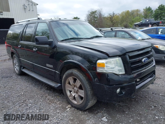 2007 Ford Expedition Max Limited с VIN 1FMFK205X7LA38383, выставлен на аукционе IAAI как лот 42205021 с пробегом 128 885 миль миль и . История ставок и продаж доступна на DreamBid. Изображение 1.