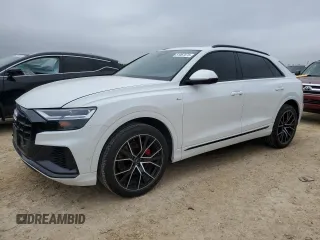 2020 Audi Q8 Premium Plus с VIN WA1EVAF11LD008872, выставлен на аукционе Copart как лот 51067075 с пробегом 91 220 миль миль и Списание • Salvage title. История ставок и продаж доступна на DreamBid. Изображение 1.