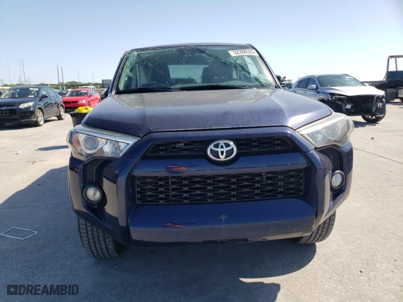 2018 Toyota 4Runner SR5 with VIN JTEZU5JR6J5187315, listed as a Copart auction lot 52288535 with 101,570 mi miles and Salvage Title. Bid and sale history available at carsss.com. Image 5.