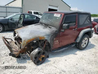2008 Jeep Wrangler X with VIN 1J4FA24118L538510, listed as a Copart auction lot 59258615 with Not provided miles and Salvage title. Bid and sale history available at DreamBid. Image 1.