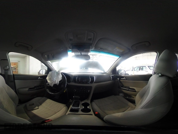 2019 Kia Sportage LX with VIN KNDPM3AC0K7561130, listed as a IAAI auction lot 41391657 with 152,728 mi miles and . Bid and sale history available at carsss.com. Image 18.