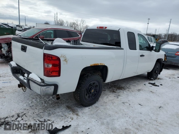 2011 Chevrolet Silverado 1500 Work Truck with VIN 1GCRKPE35BZ298637, listed as a Copart auction lot 45625555 with 184,804 mi miles and Clean Title. Bid and sale history available at DreamBid. Image 3.