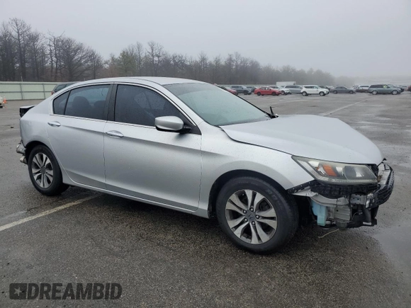 2013 Honda Accord LX z VIN 1HGCR2F36DA152124, wystawiony jako Copart lot #50960175 z przebiegiem 86 907 mil mil oraz Szkoda całkowita • Salvage title. Historia ofert i sprzedaży dostępna na DreamBid. Obrazek 4.