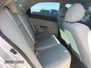 2010 Kia Forte LX with VIN KNAFT4A23A5107621, listed as a Copart auction lot 53696985 with 124,833 mi miles and Salvage Title. Bid and sale history available at carsss.com. Image 10.