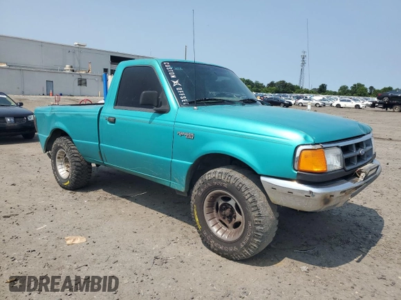 1994 Ford Ranger Splash with VIN 1FTCR10A4RPA84328, listed as a Copart auction lot 59205525 with 390,494 mi miles and Salvage title. Bid and sale history available at DreamBid. Image 4.