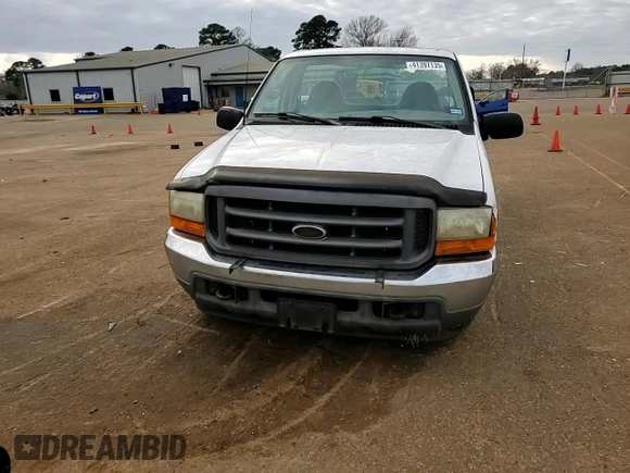 2001 Ford F-250 XL with VIN 1FTNF20L61EB61984, listed as a Copart auction lot 41397135 with 156,815 mi miles and Salvage title. Bid and sale history available at DreamBid. Image 11.