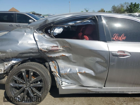 2023 Lexus IS 350 F Sport z VIN JTHGZ1E29P5030517, wystawiony jako Copart lot #53760215 z przebiegiem 36 301 mil mil oraz Szkoda całkowita • Salvage title. Historia ofert i sprzedaży dostępna na DreamBid. Obrazek 10.