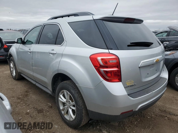 2017 Chevrolet Equinox LT with VIN 2GNALCEK2H1576526, listed as a Copart auction lot 50823835 with 141,974 mi miles and Salvage Title. Bid and sale history available at carsss.com. Image 2.