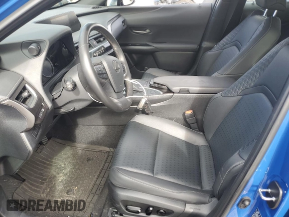 2022 Lexus UX 200 with VIN JTHX3JBH0N2049742, listed as a Copart auction lot 43215465 with 18,728 mi miles and Salvage title. Bid and sale history available at DreamBid. Image 7.