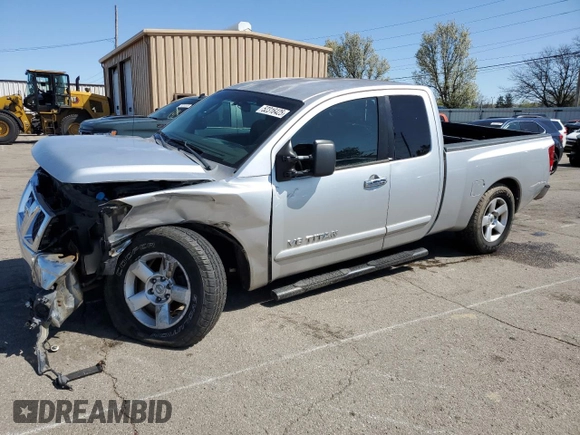 2006 Nissan Titan SE with VIN 1N6BA06A36N545317, listed as a Copart auction lot 52316425 with 88,323 mi miles and Salvage Title. Bid and sale history available at DreamBid. Image 1.