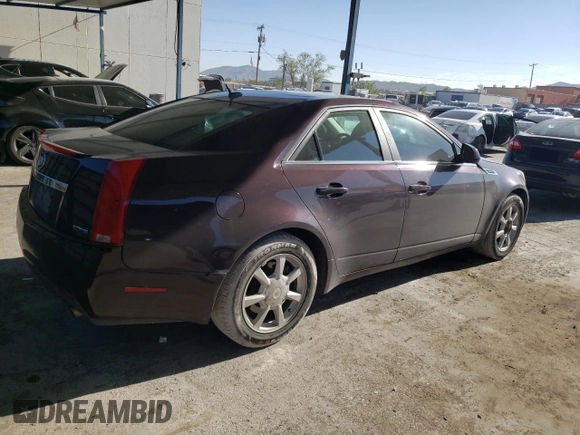 2008 Cadillac CTS RWD w/1SA with VIN 1G6DF577980214029, listed as a Copart auction lot 57444064 with 188,406 mi miles and Salvage Title. Bid and sale history available at carsss.com. Image 3.