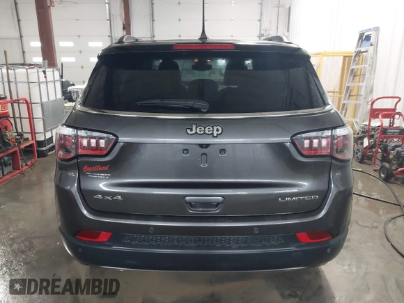 2023 Jeep Compass Limited with VIN 3C4NJDCN7PT523935, listed as a IAAI auction lot 41497539 with 32,480 mi miles and . Bid and sale history available at carsss.com. Image 16.