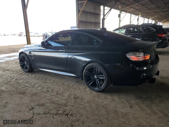 2015 BMW M4 with VIN WBS3R9C57FK332375, listed as a Copart auction lot 48154365 with 84,370 mi miles and Salvage Title. Bid and sale history available at carsss.com. Image 2.