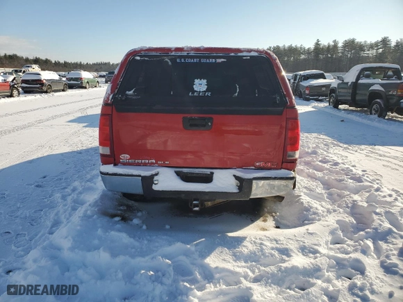 2013 GMC Sierra 1500 SLE with VIN 1GTR2VE7XDZ209686, listed as a Copart auction lot 44160035 with 88,724 mi miles and Salvage Title. Bid and sale history available at carsss.com. Image 6.