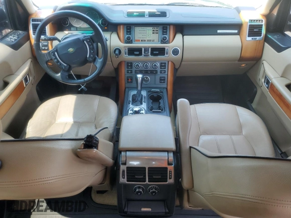 2008 Land Rover Range Rover HSE with VIN SALME15428A295363, listed as a Copart auction lot 59845715 with 157,499 mi miles and Clean title. Bid and sale history available at DreamBid. Image 8.
