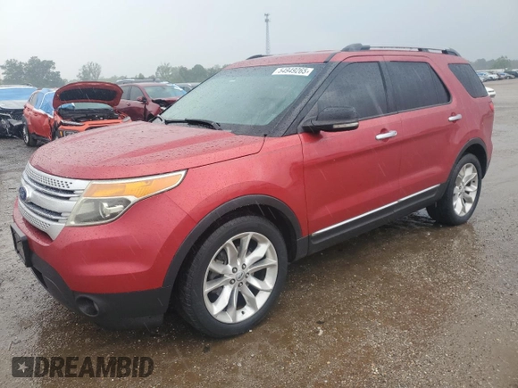 2011 Ford Explorer XLT with VIN 1FMHK7D82BGA34954, listed as a Copart auction lot 54949265 with 204,111 mi miles and Salvage Title. Bid and sale history available at carsss.com. Image 1.