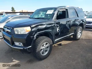 2010 Toyota 4Runner SR5 with VIN JTEZU5JR5A5010223, listed as a IAAI auction lot 41758066 with 221,166 mi miles. Bid and sale history available at carsss.com. Image 17.