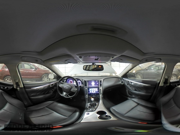 2015 Infiniti Q50 Premium with VIN JN1BV7AP8FM337048, listed as a Copart auction lot 83052064 with 128,640 mi miles and Salvage Title. Bid and sale history available at carsss.com. Image 15.