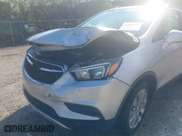 2018 Buick Encore Preferred with VIN KL4CJASB1JB675175, listed as a IAAI auction lot 41984657 with 95,758 mi miles. Bid and sale history available at carsss.com. Image 20.