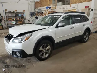 2014 Subaru Outback Limited with VIN 4S4BRCPC4E3253761, listed as a Copart auction lot 60633085 with 131,159 mi miles and Salvage title. Bid and sale history available at DreamBid. Image 1.