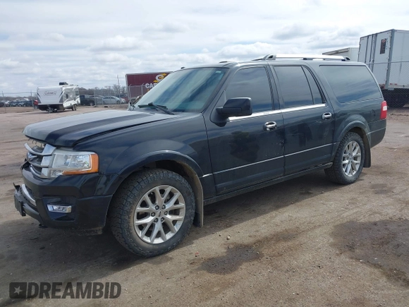 2015 Ford Expedition Max Limited с VIN 1FMJK2AT7FEF45994, выставлен на аукционе IAAI как лот 41920643 с пробегом 168 023 миль миль и . История ставок и продаж доступна на DreamBid. Изображение 17.