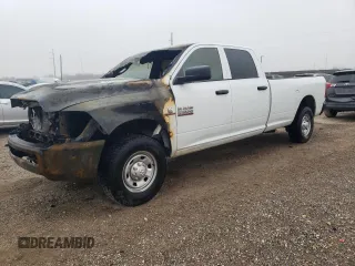 2018 Ram 2500 Tradesman with VIN 3C6UR4HL7JG287371, listed as a Copart auction lot 87394384 with 0 mi miles and Salvage Title. Bid and sale history available at carsss.com. Image 1.